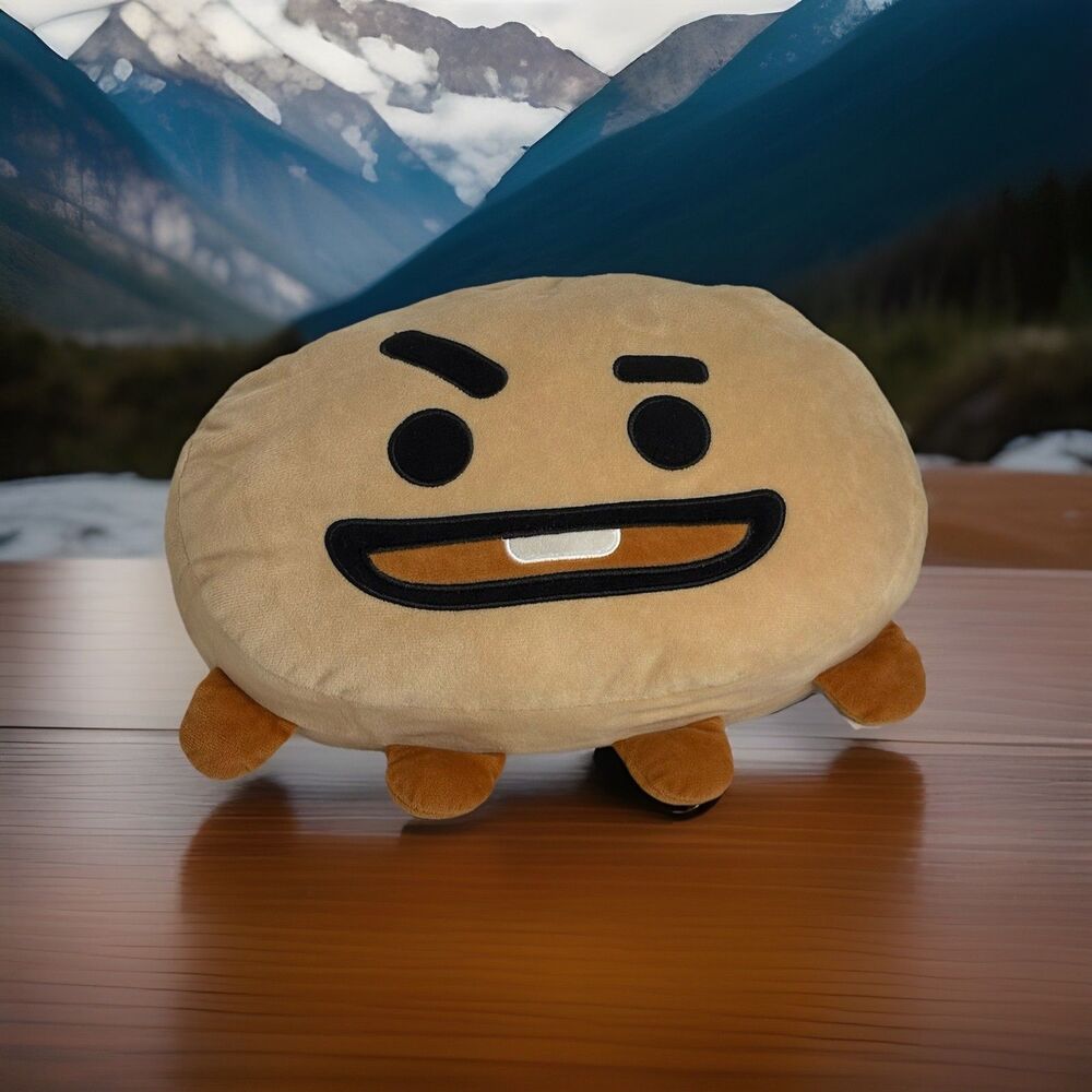 BT21 SHOOKY Large  Cushion Face Plush Pillow